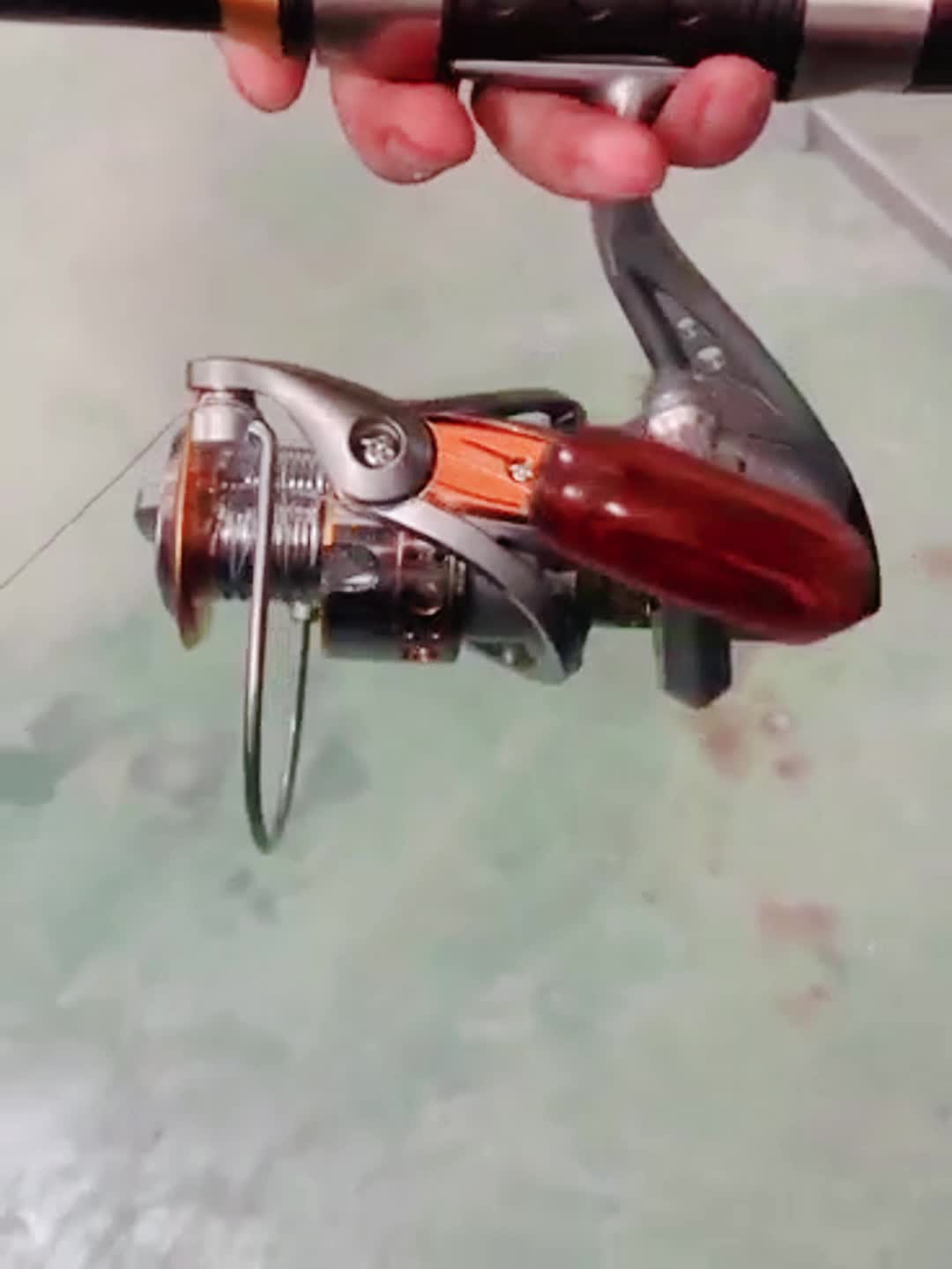 Equipamento de carretel giratório Pro Fishing com carretel fixo - Lançamento suave, arrasto preciso