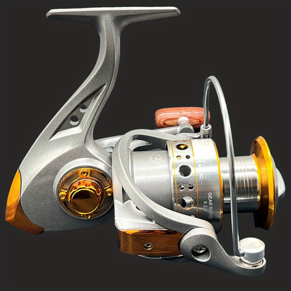 Equipamento de carretel giratório Pro Fishing com carretel fixo - Lançamento suave, arrasto preciso