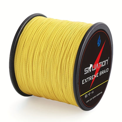 Linha de pesca resistente e suave de 500 m/1640 pés, linha trançada