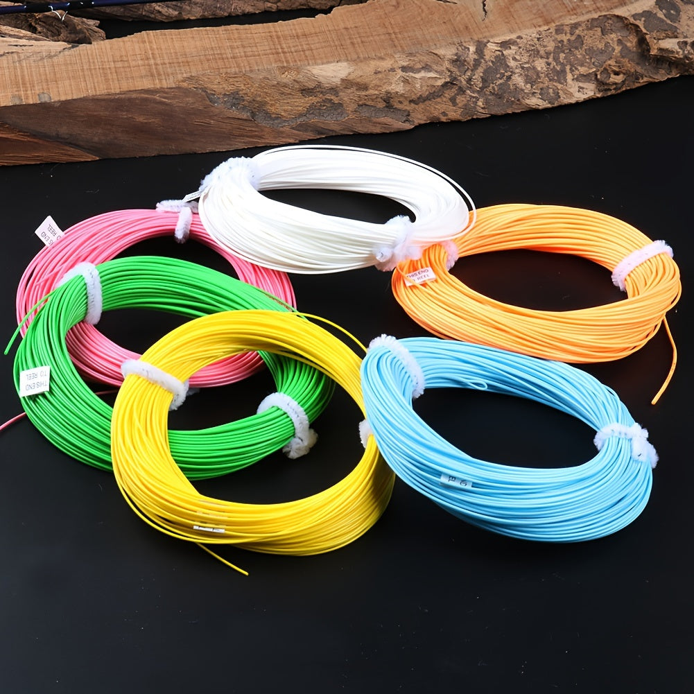 Linha de pesca com mosca Sougayilang, linha flutuante de 100 pés/30,5 m