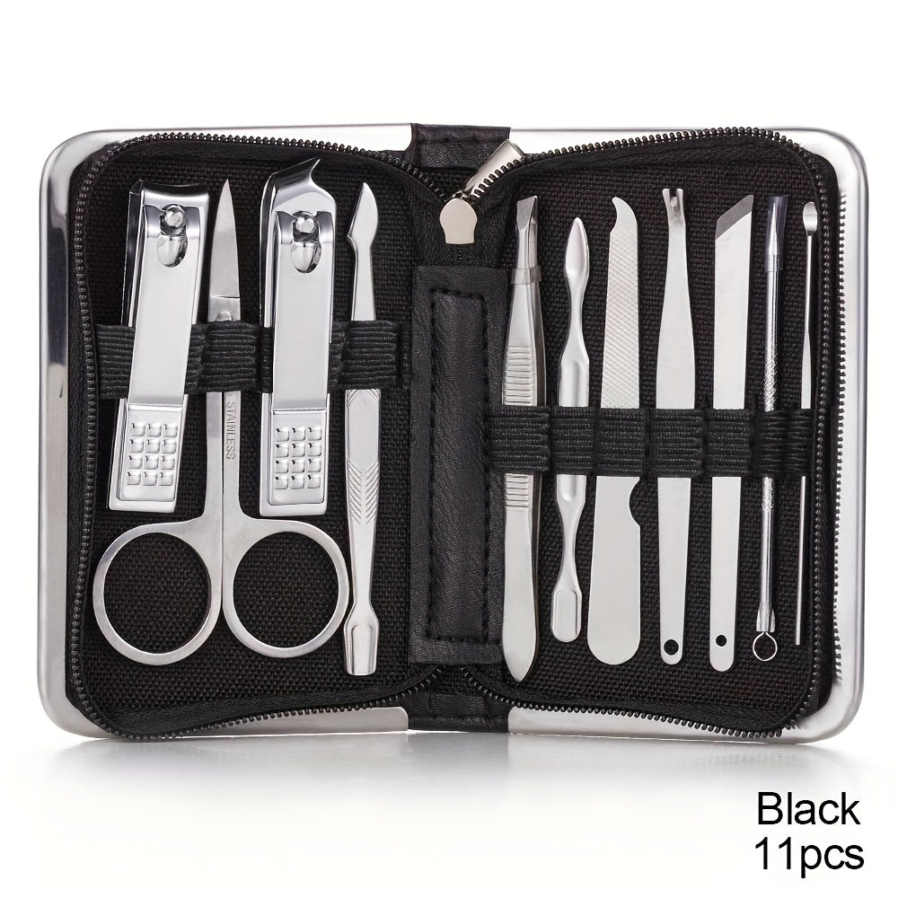 Conjunto de cortador de unhas com 11/26 peças Conjunto de manicure
