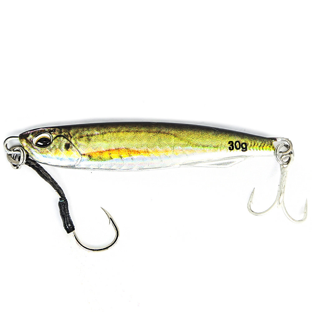 Ultimate Metal Cast Jig Spoon - Isca de pesca impressa em 3D altamente realista com durabilidade 30G/40G/60G.