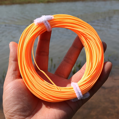 Linha de pesca com mosca Sougayilang, linha flutuante de 100 pés/30,5 m