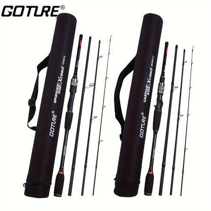 Vara de pesca Goture Xceed de carbono para spinning/casting de 1,98 m a 3,6 m/6,6...