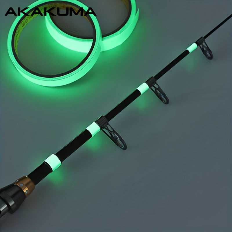 rolo de fita luminoso para vara de pesca aumenta sua visibilidade