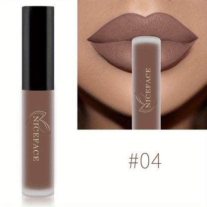 20 cores de batom matte altamente pigmentado.