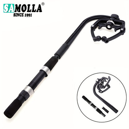 peça carretel de linha de pesca portátil, enrolador de linha compacto