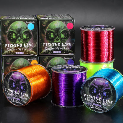 Linha de pesca de nylon ultradurável de 547 jardas/500 m da Sougayilang