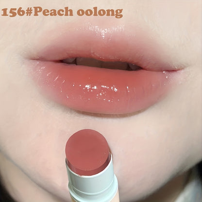 Bálsamo labial com cor, batom hidratante, removedor de pele morta e clareador.