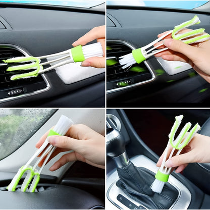 Conjunto de 26 escovas para detalhamento de carro, kit de detalhamento de carro