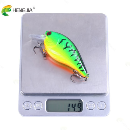 Conjunto de 6 peças de iscas artificiais premium para robalo e lúcio.