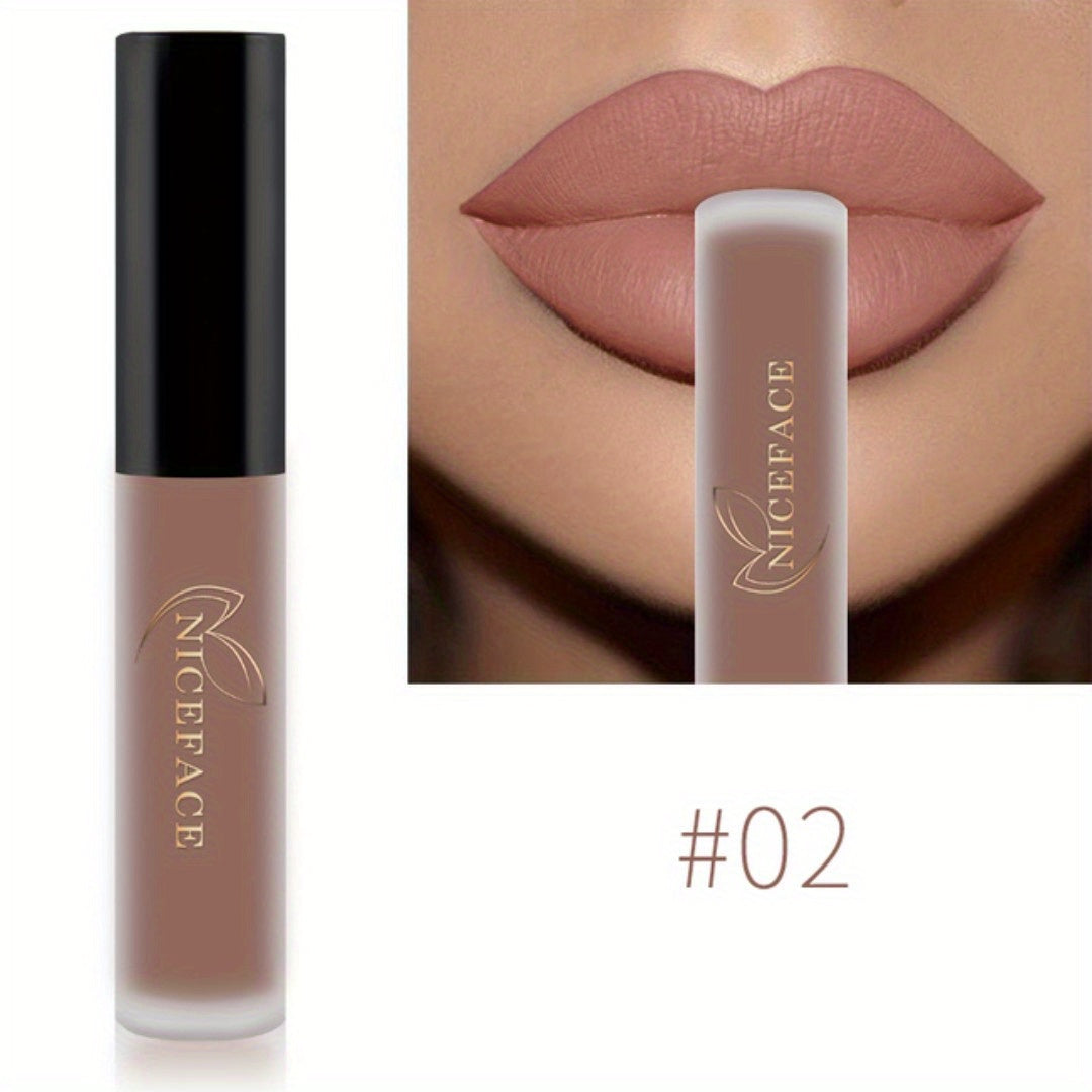 20 cores de batom matte altamente pigmentado.