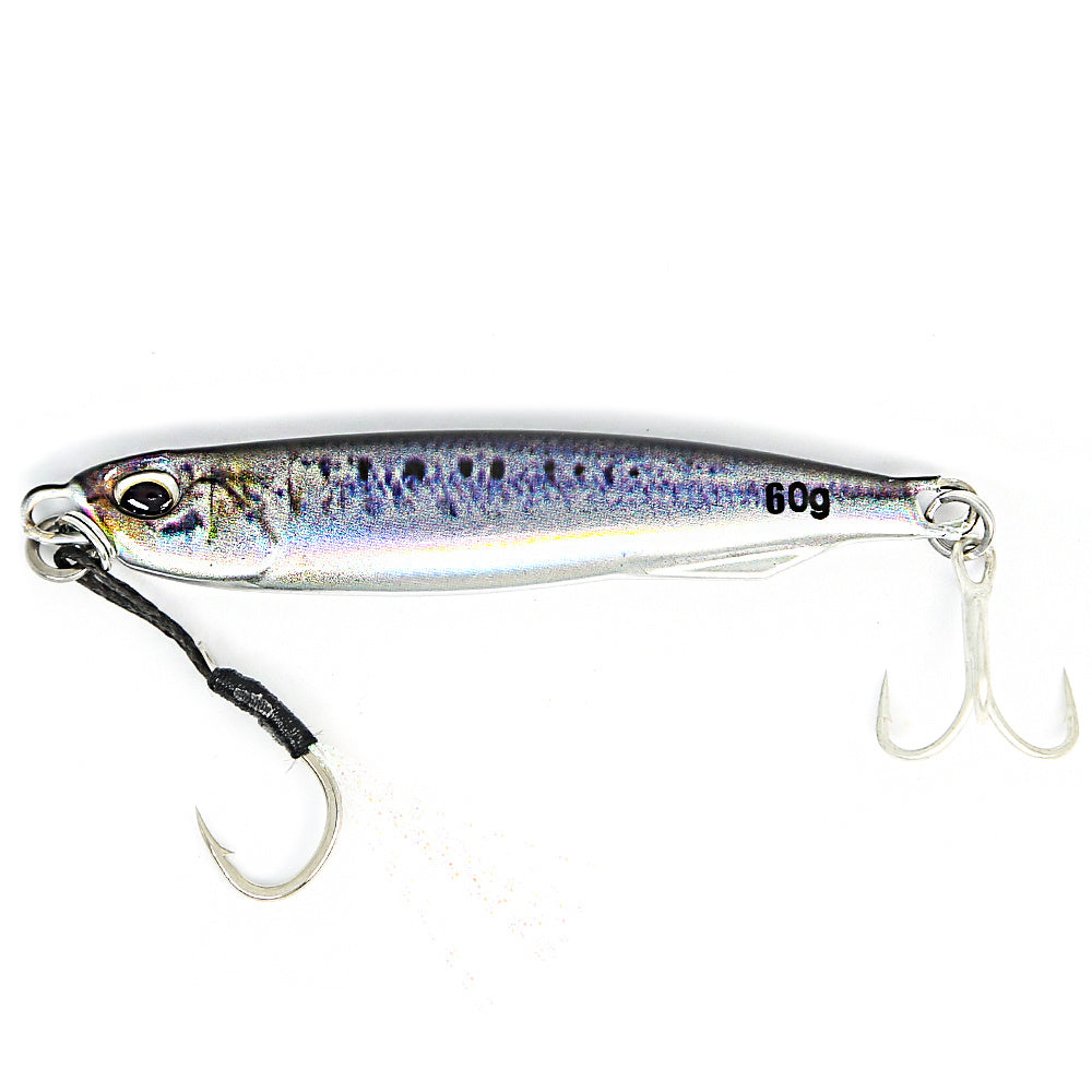 Ultimate Metal Cast Jig Spoon - Isca de pesca impressa em 3D altamente realista com durabilidade 30G/40G/60G.