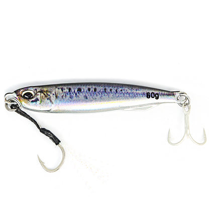 Ultimate Metal Cast Jig Spoon - Isca de pesca impressa em 3D altamente realista com durabilidade 30G/40G/60G.
