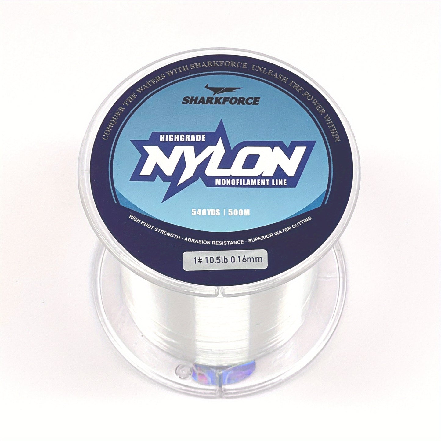 Linha de pesca monofilamento de nylon transparente de 7-40 lb...,