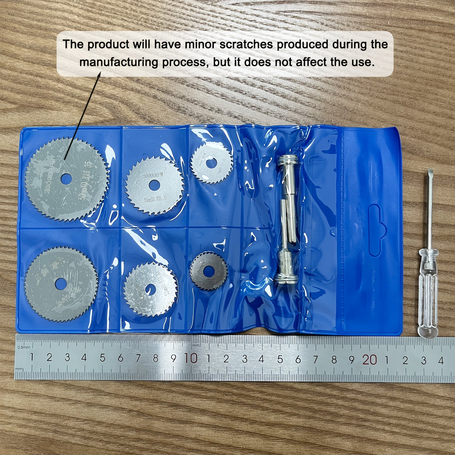 conjunto de 9 peças de rodas de corte para brocas e ferramentas rotativas, lâminas de serra 1/8 ,1/4para ferramentas rotativas, 6 peças de lâminas de corte