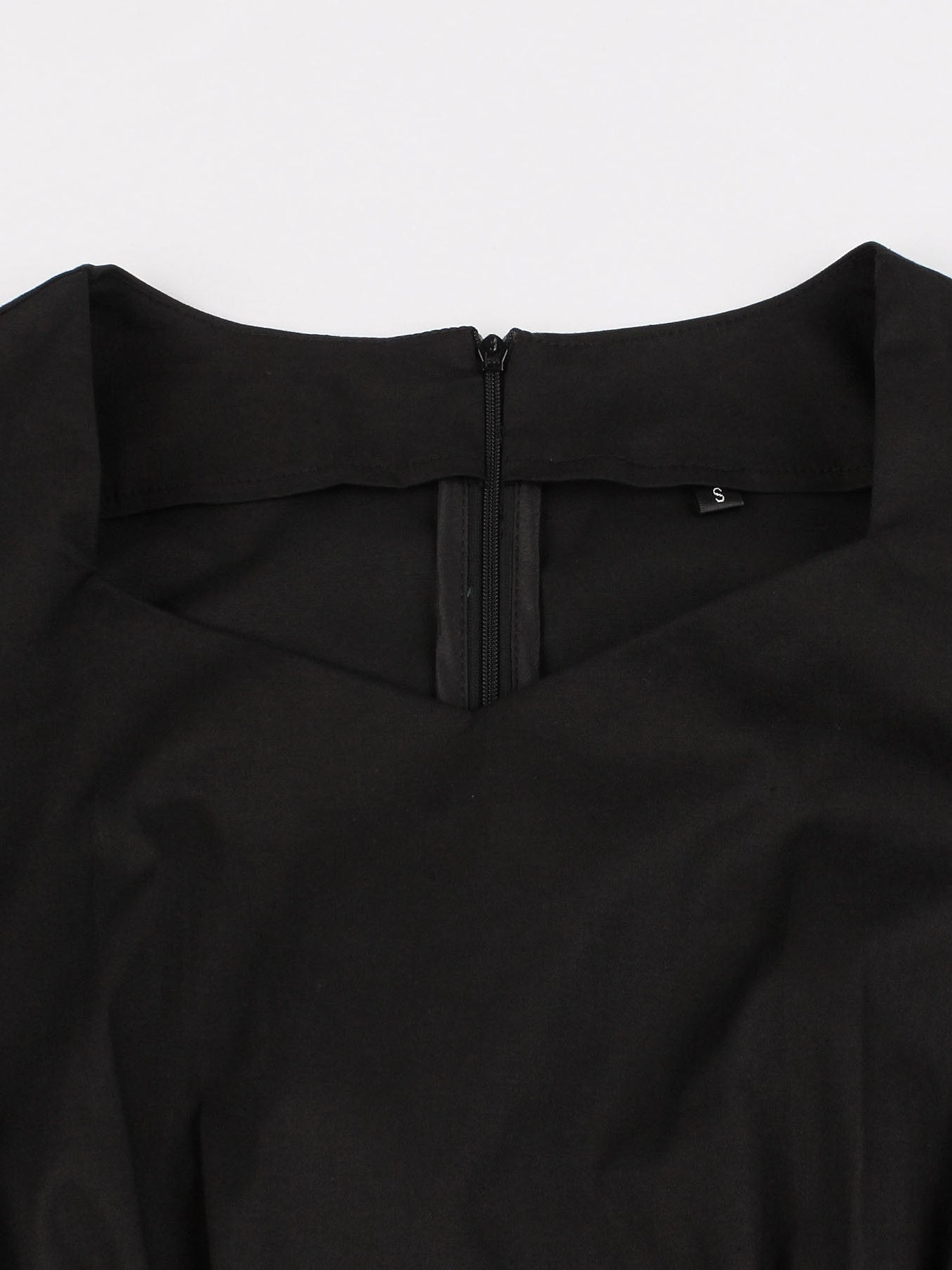 Vestido curto feminino estilo A-Line, vestido de coquetel franzido.