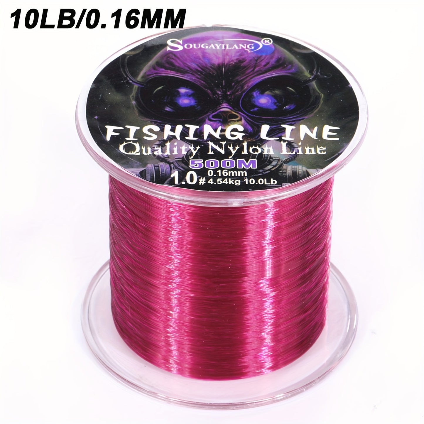 Linha de pesca de nylon ultradurável de 547 jardas/500 m da Sougayilang