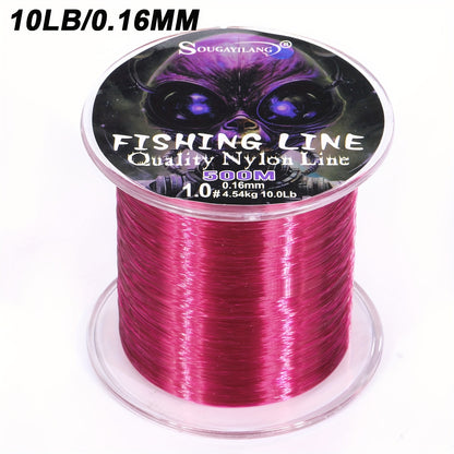 Linha de pesca de nylon ultradurável de 547 jardas/500 m da Sougayilang