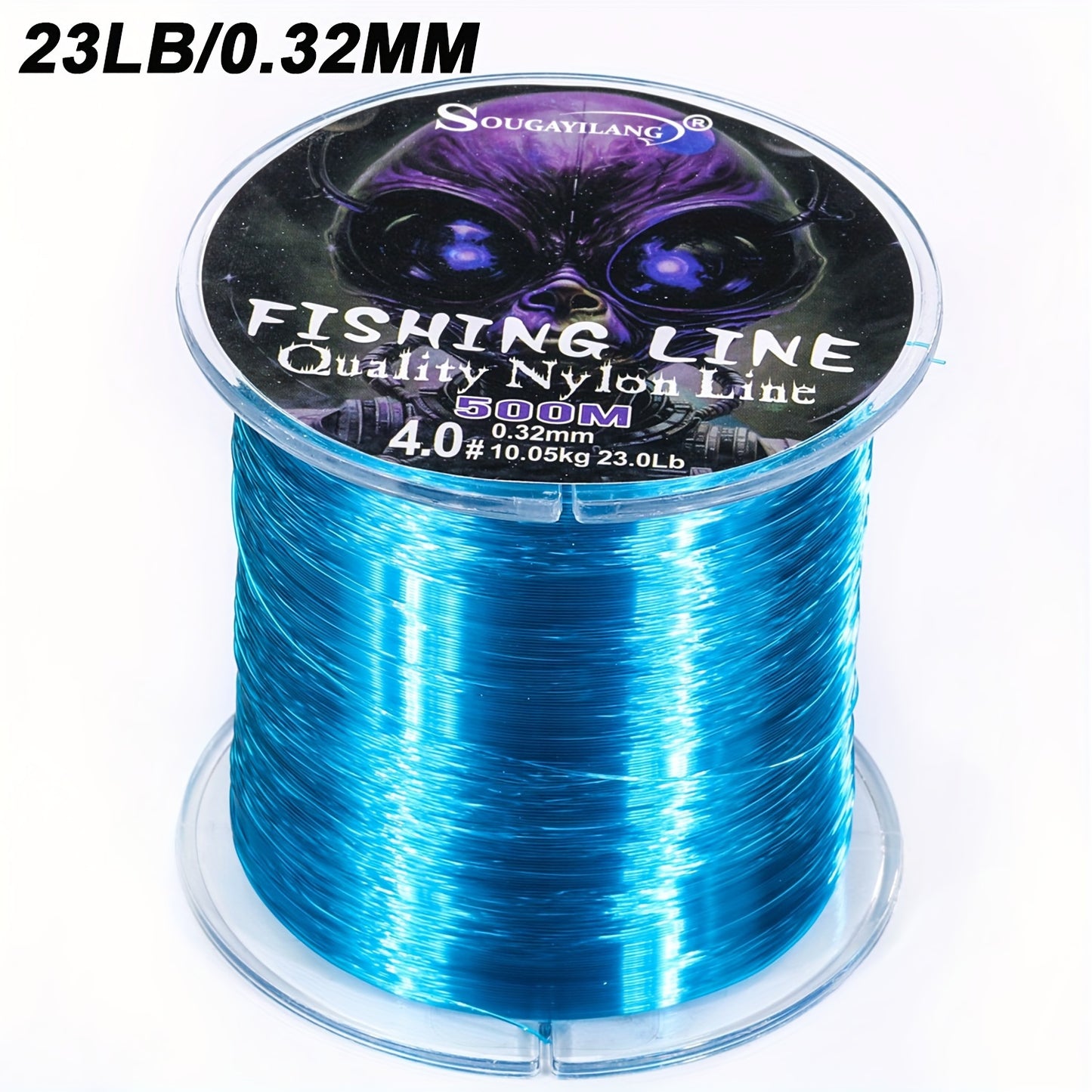 Linha de pesca de nylon ultradurável de 547 jardas/500 m da Sougayilang