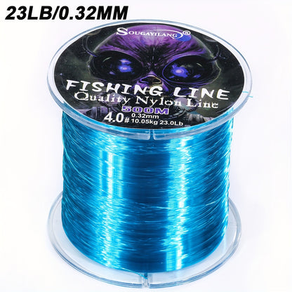 Linha de pesca de nylon ultradurável de 547 jardas/500 m da Sougayilang