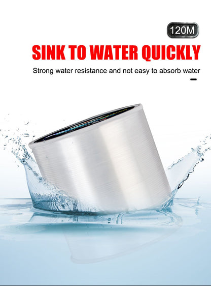 Linha de pesca de carpa monofilamento de nylon com revestimento de microfluorcar