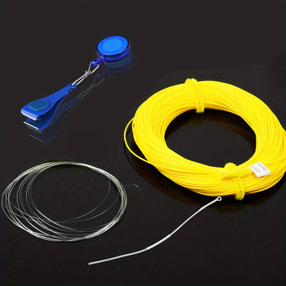 Combo de linha de pesca com mosca Sougayilang - Peso para frente, flutuante