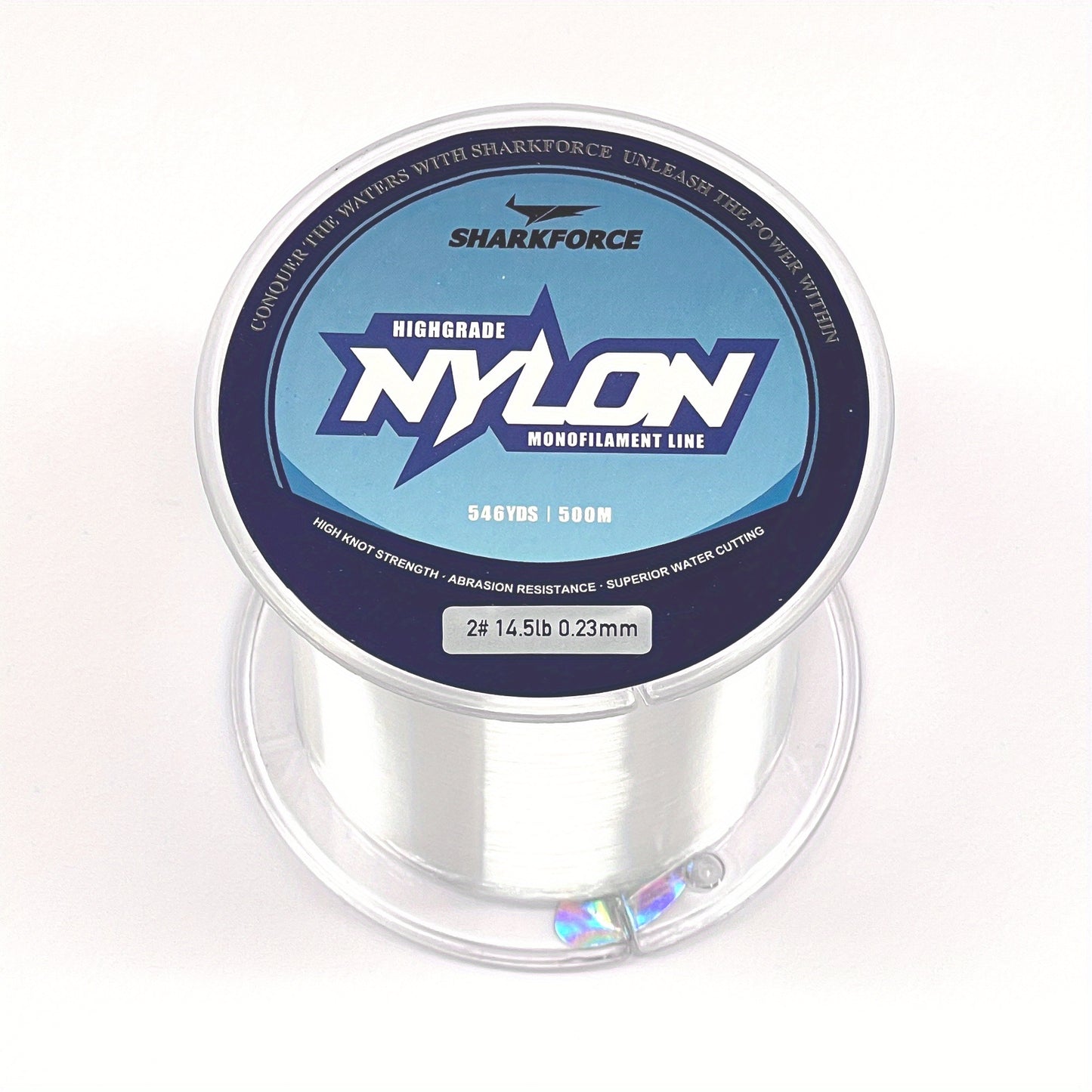 Linha de pesca monofilamento de nylon transparente de 7-40 lb...,