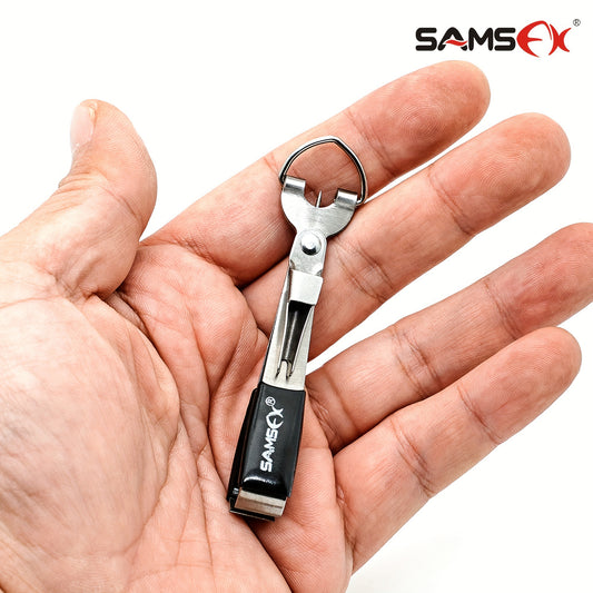 Kit de ferramentas para linha de pesca SAMSFX - Nós de amarração rápidos, afiador