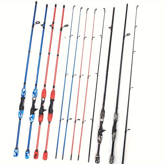 Conjunto de varas de pescar spinning/casting - 1,8 m/6', 2,1 m/7', 2,4 m/8'..