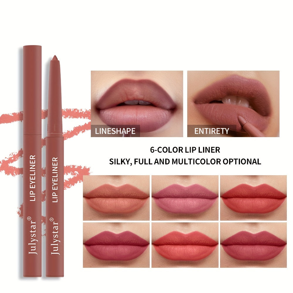 Lápis labial à prova d'água.