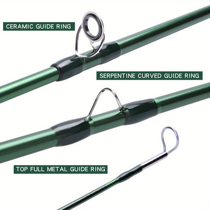Vara de pesca com mosca Sougayilang 5/6WT em grafite