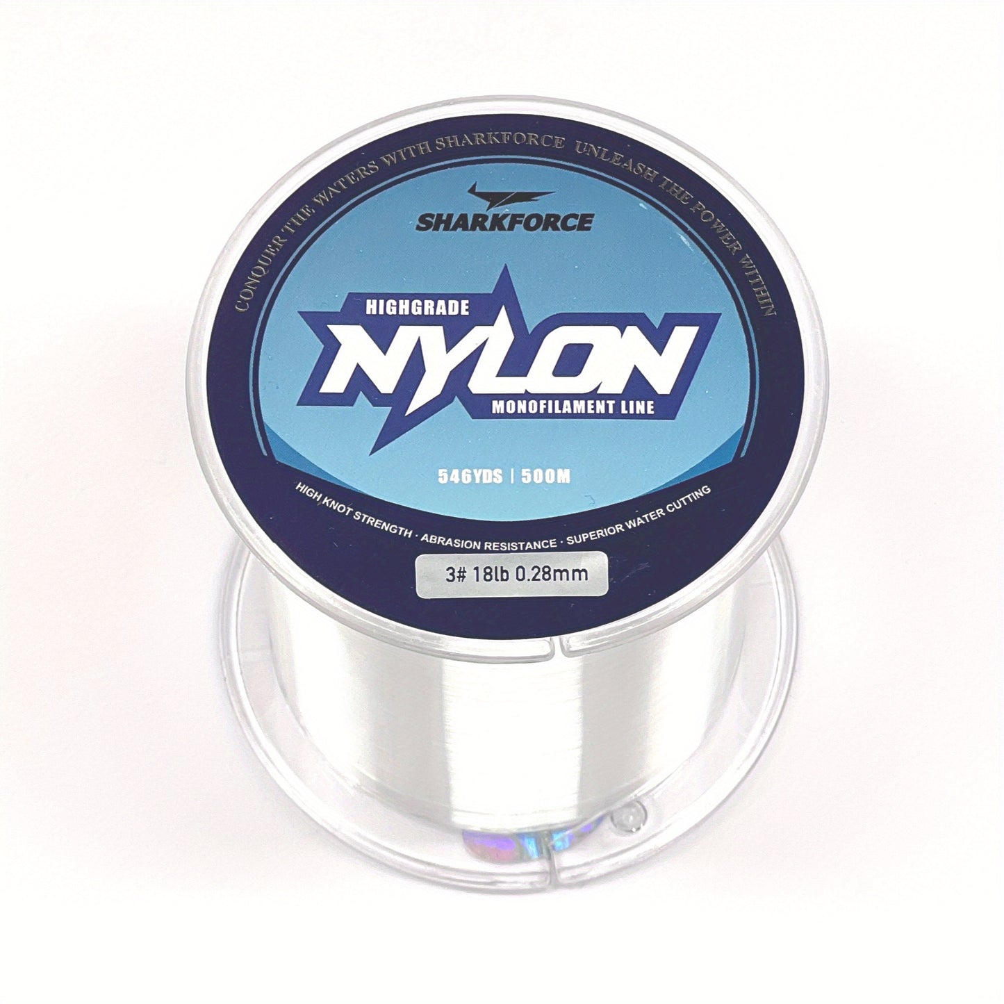 Linha de pesca monofilamento de nylon transparente de 7-40 lb...,