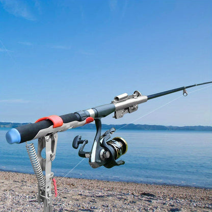 1pacote de suportes para varas de pesca premium com mola