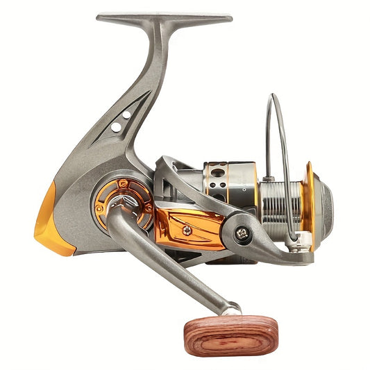 Equipamento de carretel giratório Pro Fishing com carretel fixo - Lançamento suave, arrasto preciso