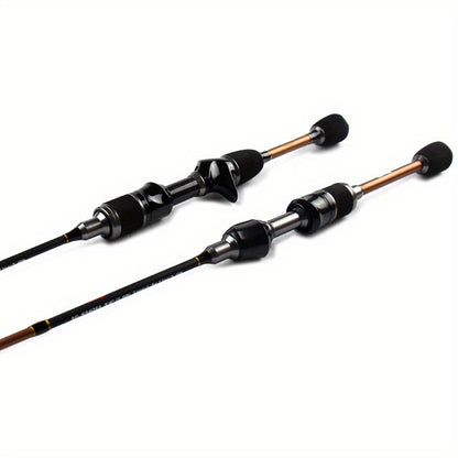 Vara de pesca giratória Skmially Carbon Ul 70,87 polegadas 1,68 m 0,8-5 g Vara de pesca giratória ultraleve para fundição Acessórios para pesca Vara de pesca