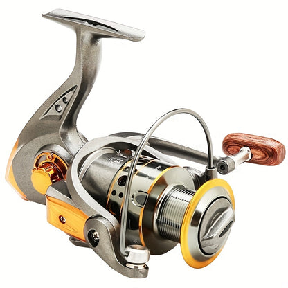 Equipamento de carretel giratório Pro Fishing com carretel fixo - Lançamento suave, arrasto preciso
