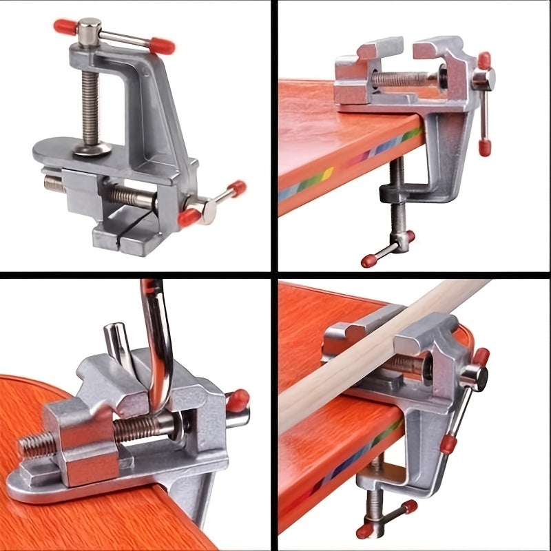[Mini torno de bancada durável de 30 mm] Novo mini torno de bancada de alumínio FERRAMENTA IDEAL