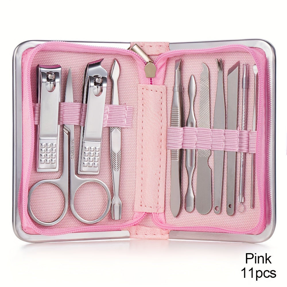 Conjunto de cortador de unhas com 11/26 peças Conjunto de manicure