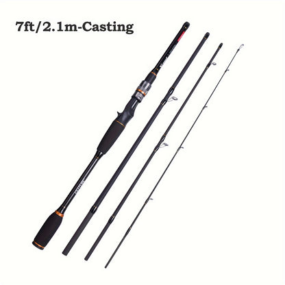 Vara de pesca Goture Xceed de carbono para spinning/casting de 1,98 m a 3,6 m/6,6...