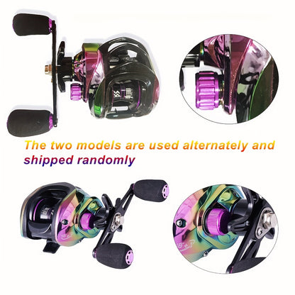 Sougayilang [Estilo Básico] Conjunto de Equipamentos de Pesca, Incluindo Vara de Pesca de Fibra de Carbono de 1,8 m e 5 Seções, Molinete Colorido com Relação de Engrenagem 7.2, Linha de Pesca, Isca de Pesca e Outros Acessórios
