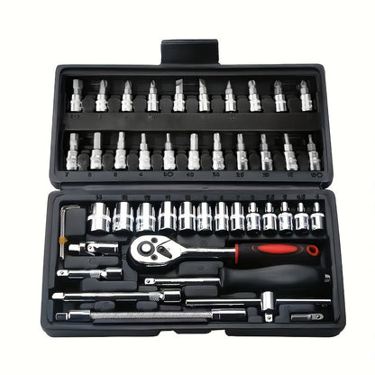 Kit de ferramentas mecânicas, Chave catraca de alta qualidade