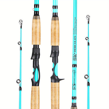 Vara de Pesca Offshore de Fibra de Carbono de 7 pés, Potência Média.e muito linda