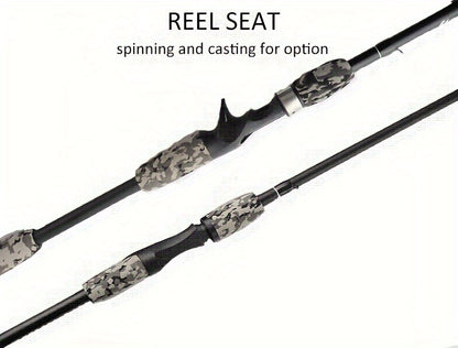 Conjunto de varas de pescar spinning/casting - 1,8 m/6', 2,1 m/7', 2,4 m/8'..