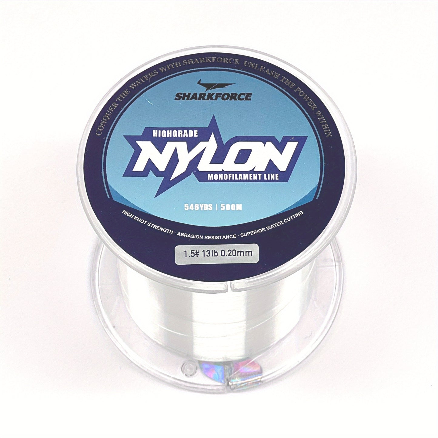 Linha de pesca monofilamento de nylon transparente de 7-40 lb...,