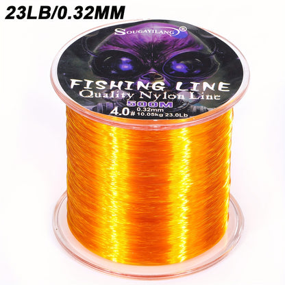 Linha de pesca de nylon ultradurável de 547 jardas/500 m da Sougayilang