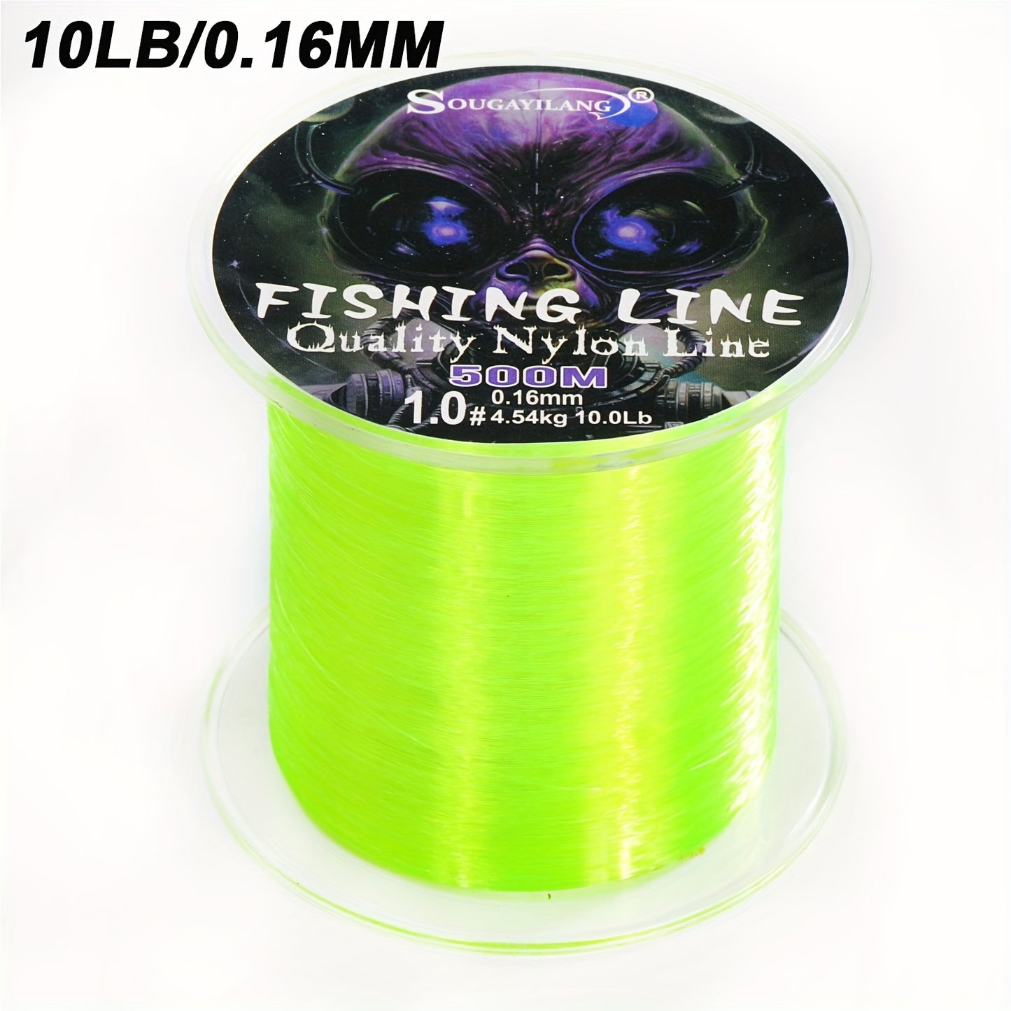 Linha de pesca de nylon ultradurável de 547 jardas/500 m da Sougayilang