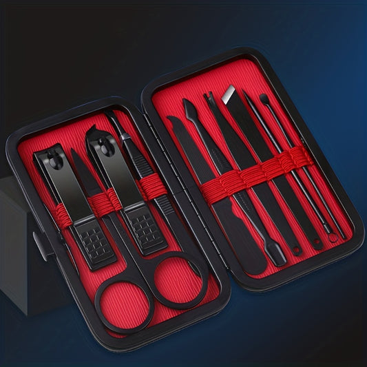 kit profissional para  manicure com 10 peças